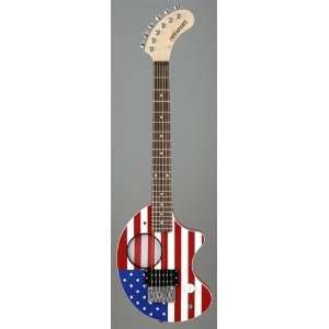   Nomad Standard Electric Guitar   USA Flag: Musical Instruments
