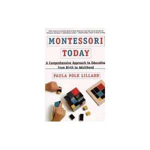  Montessori Today A Comprehensive Approach to Education 