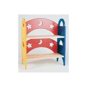  Moon & Stars Stacking Book Shelf/Toddler Bench