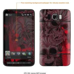   Skin Sticker for T Mobile HTC HD2 case cover HD2 285 Electronics