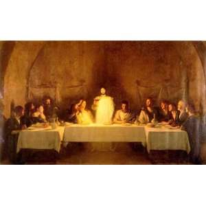    Acrylic Keyring Dagnan Bouveret Last Supper