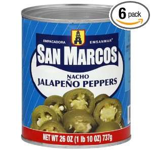 San Marcos Nacho Slices, 26 Ounce (Pack of 6)  Grocery 
