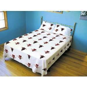   Raiders Queen Sheet Set From College Covers Queen