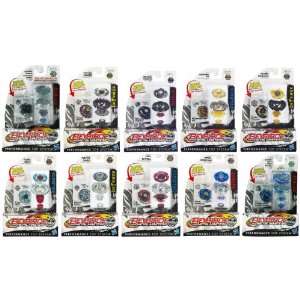  Beyblade Metal Fusion Battle Top W5 12 Set Of 10: Toys 