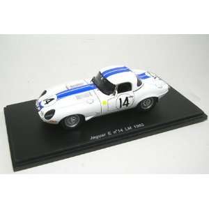  Jaguar E Type No. 14   Le Mans 1963   1/43rd Scale Spark 