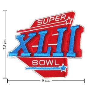  Super Bowl XLII 42 Logo Iron On Patches: Everything Else