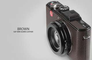 SGP Brown Pattern skin + LCD film for Leica D Lux 5  