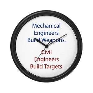   Engineers Wall Cloc Engineer Wall Clock by CafePress: Home & Kitchen