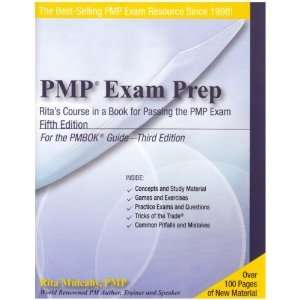   in a Book for Passing the PMP Exam [Paperback] Rita Mulcahy Books