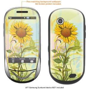   Sticker for AT&T Samsung Sunburst case cover sunburst 140 Electronics