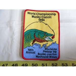    1994 World Championship Musky Classic Patch 
