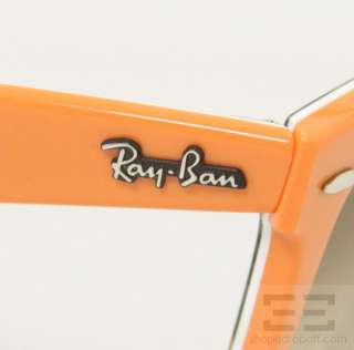 Ray Ban Orange Special Edition Subway Wayfarer Sunglasses RB2140 NEW 