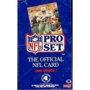  1992 Pro Set Football Series 1 Box: Everything Else