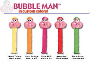 PEZ Singles   Bubbleman   Red Crystal   4.9 Hungary  