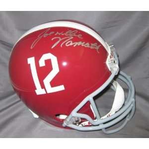 Joe Namath Autographed Helmet   Autographed College 