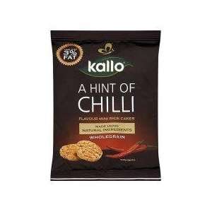 Kallo Chilli Mini Rice Cakes 25g   Pack Grocery & Gourmet Food