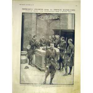   Pilgrims French Manoeuvres Chasseurs Church Well 1911: Home & Kitchen