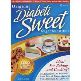  Diabetisweet Original Sugar Substitute 16 oz Pkg: Health 