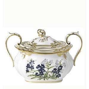    Spode Stafford Flowers Covered Sugar 14oz: Kitchen & Dining