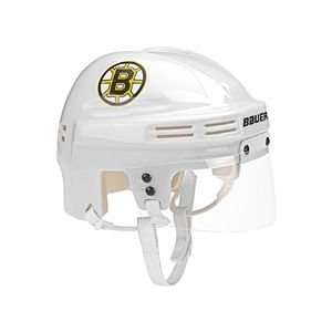  Boston Bruins Replica Mini Hockey Helmet: Sports 