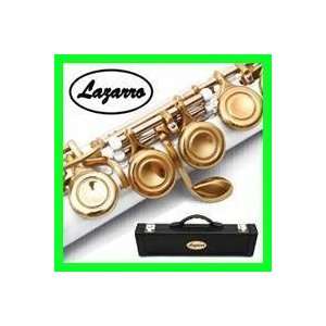  Closed STUDENT C FLUTE Lazarro~White/Gold+CASE: Everything 
