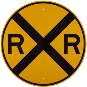   Aluminum, Standard Traffic Sign, Legend (Railroad Crossing Pictogram