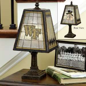  Lake Forest College Art Glass Table Lamp: Home Improvement