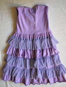 Loves Me Not LMN Purple Lavendar Ruffle Bustle Dress PLAY 6  