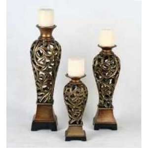  3 Pc Candle Holders