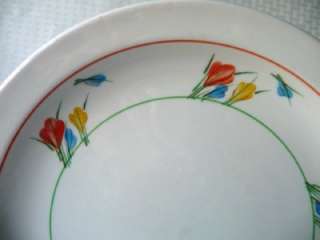 Midwinter Stonehenge Crocus Bread & Butter Plates  