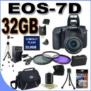 com Canon EOS 7D 18 MP CMOS Digital SLR Camera with 3 inch LCD W/ 18 
