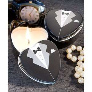   / Wedding Favors : Stylish Tux Design Travel Candles (50   99 items