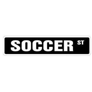  SOCCER Street Sign soccer team player ball signs gift 