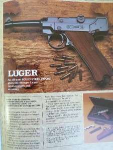 1982 STOEGER Sporting Firearms Gun Catalog Handguns Rifles Shotguns 