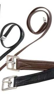 PASSIER LINED Stirrup Leathers   HAVANA BROWN   ALL SIZES  