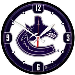  NHL Vancouver Canucks Round Wall Clock: Sports & Outdoors