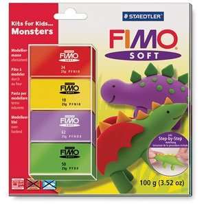  Staedtler Fimo Soft Kits for Kids   Fimo Soft, Monsters 