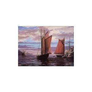  Calm Seas At Home Poster Print: Home & Kitchen