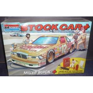   Monogram Miller Buick Stock Car 1/24 Scale Plastic Model Kit: Toys