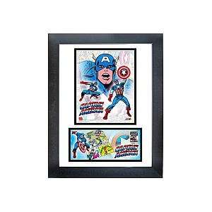  Captain America Framed Event Cover with Photo: Toys 