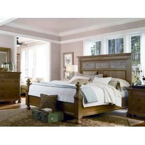   Paula Deen Down Home Aunt Peggys King Bed in Oatmeal: Home & Kitchen
