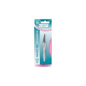  TRIM Professional Quality Square Tip Tweezers Sold in 