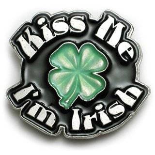 KISS ME IM IRISH Belt Buckle Ireland St. Patricks Day by Barkers 