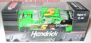 MARK MARTIN #5 GO DADDY IMPALA 2011 1:64 DIECAST ACTION  