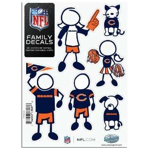   BSS   Chicago Bears NFL Family Car Decal Set (Small): Everything Else