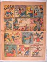 1944 Mickey Mouse On The Home Front, Disney WWII War Comic Donald Duck 