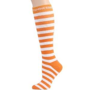   Tennessee Orange White Striped Knee High Socks: Sports & Outdoors
