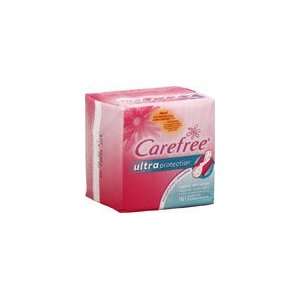 Carefree Ultra Protection Pantiliners Regular with Wings Unscented, 16 