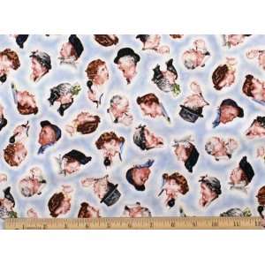  Rockwell Blue Gossip Chain Fabric: Arts, Crafts & Sewing