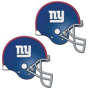 SC Sports New York Giants Helmet Window Cling Set of 2 